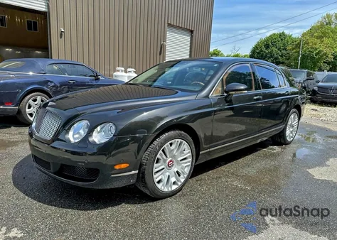 2008 Bentley Continental Flying Spur z USA, uszkodzony, nr VIN SCBBR93W98C055885